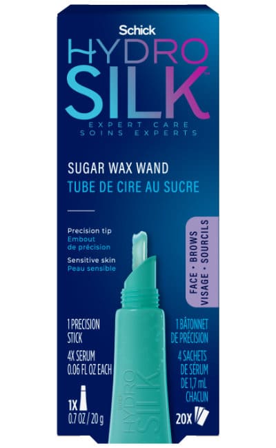 A Hydro Silk Sugar Wax Wand package.